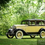 Ford modèle A jaune 1931