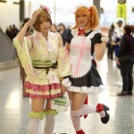 2 belles japonaise à Comiccon à Montréal