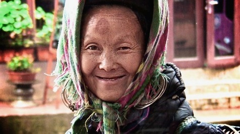 femme vietnamien à sapa au vietnam