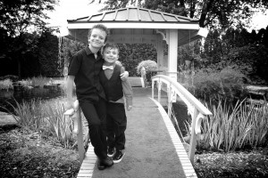 enfants au gazebo du chateau saint-antoine