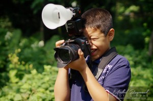 jeune photographe d'un jour