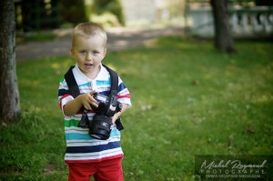 le plus jeune enfant photographe