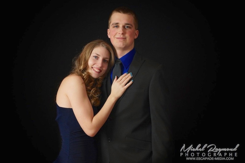 photo studio couple amoureux