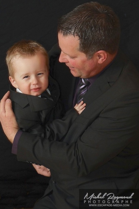 grand-père et enfant