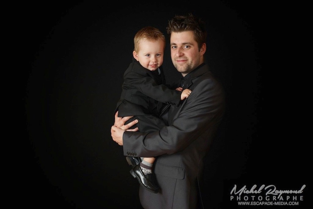 photo père avec enfant