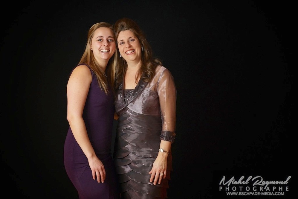 photo couple femme en studio domicile