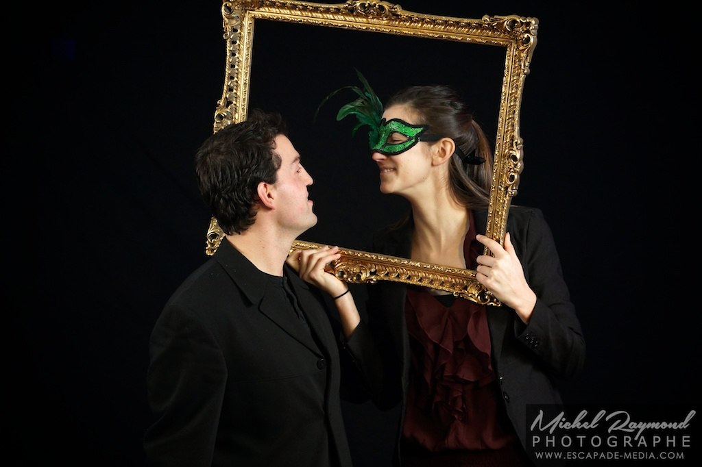 photoboot bal masqué