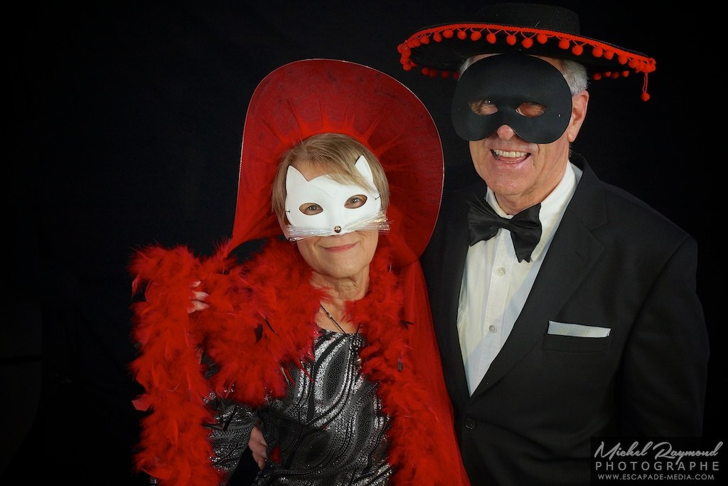 masque photo booth