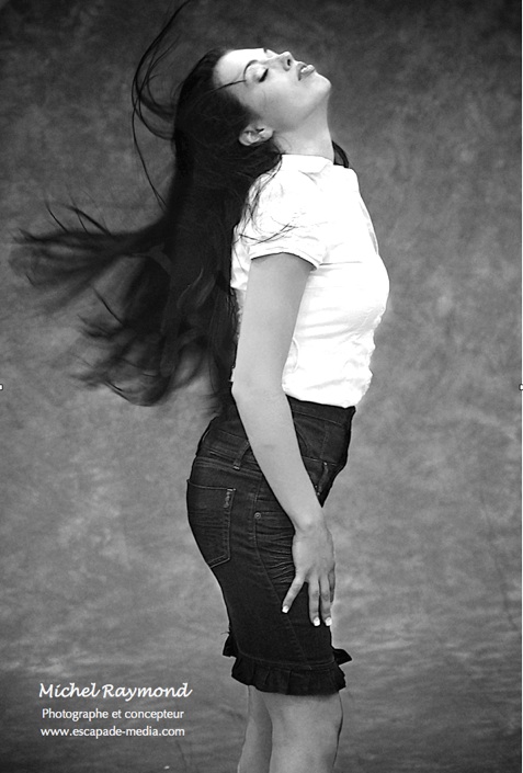shooting femme cheveux 
