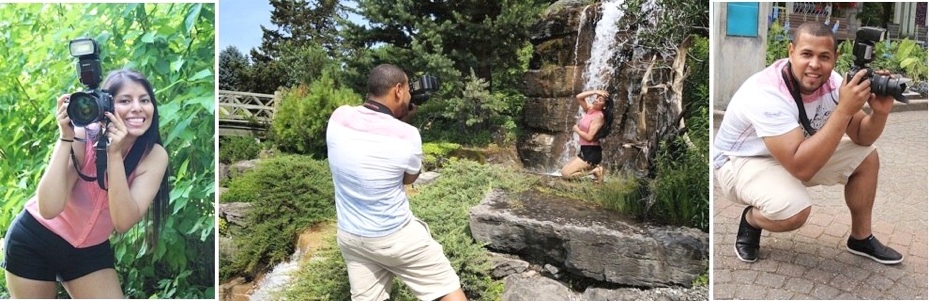 mes clients photographe d'un jour au jardin botanique