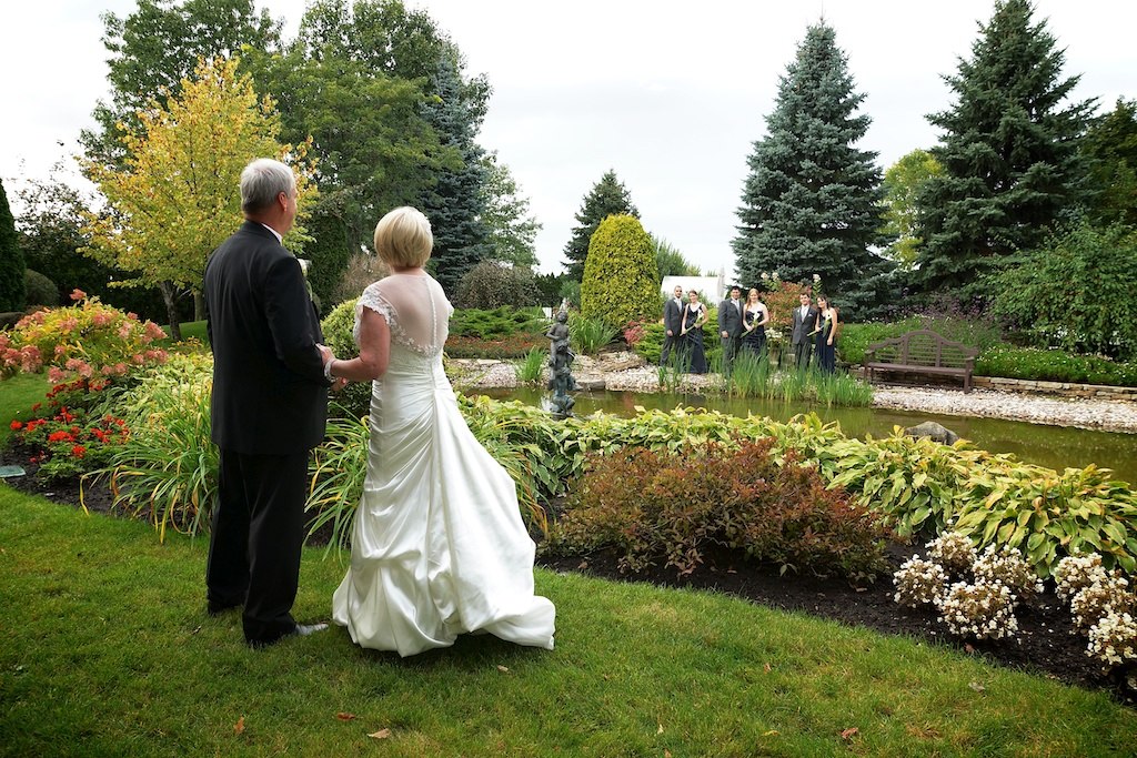 Photo de mariage dans le Jardin du Chateau Saint-Antoine