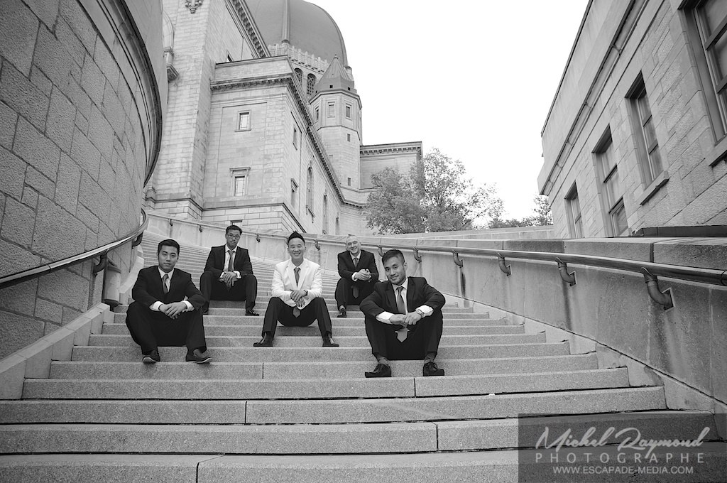 les hommes d'honneur escalier ORAOIRE SAINT-JOSEPH