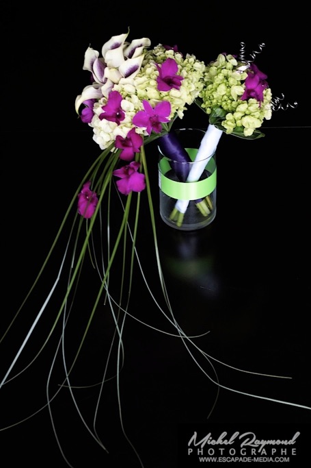 Le magnifique bouquet de la mari&eacute;