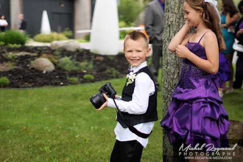 les enfant photographe d'un jour