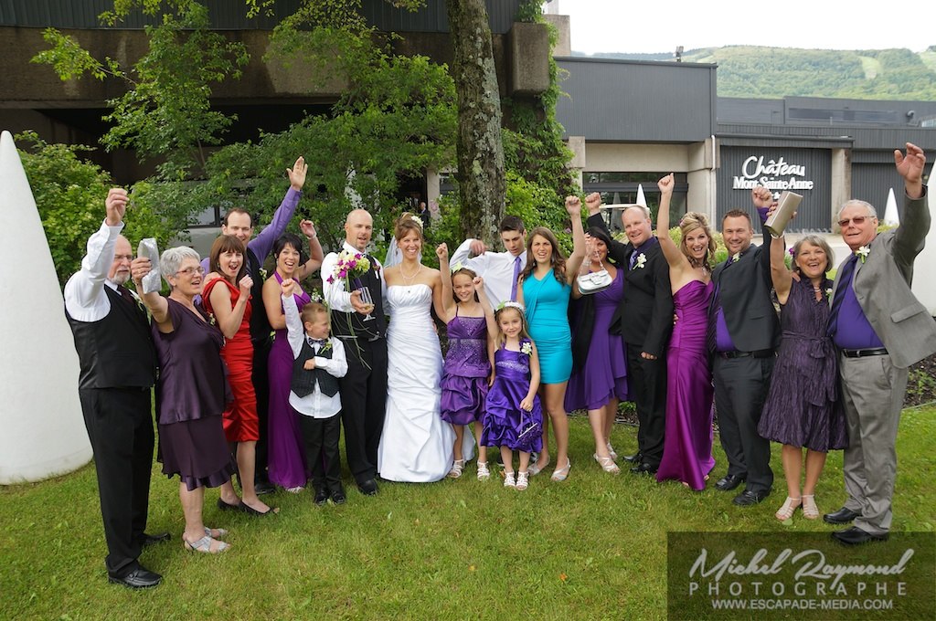 la famille au grand complet