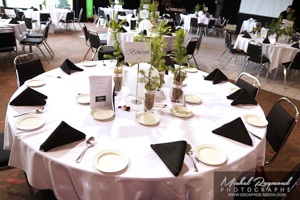 table de r&eacute;ception de mariage