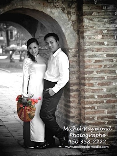 Couple mariage asiatique