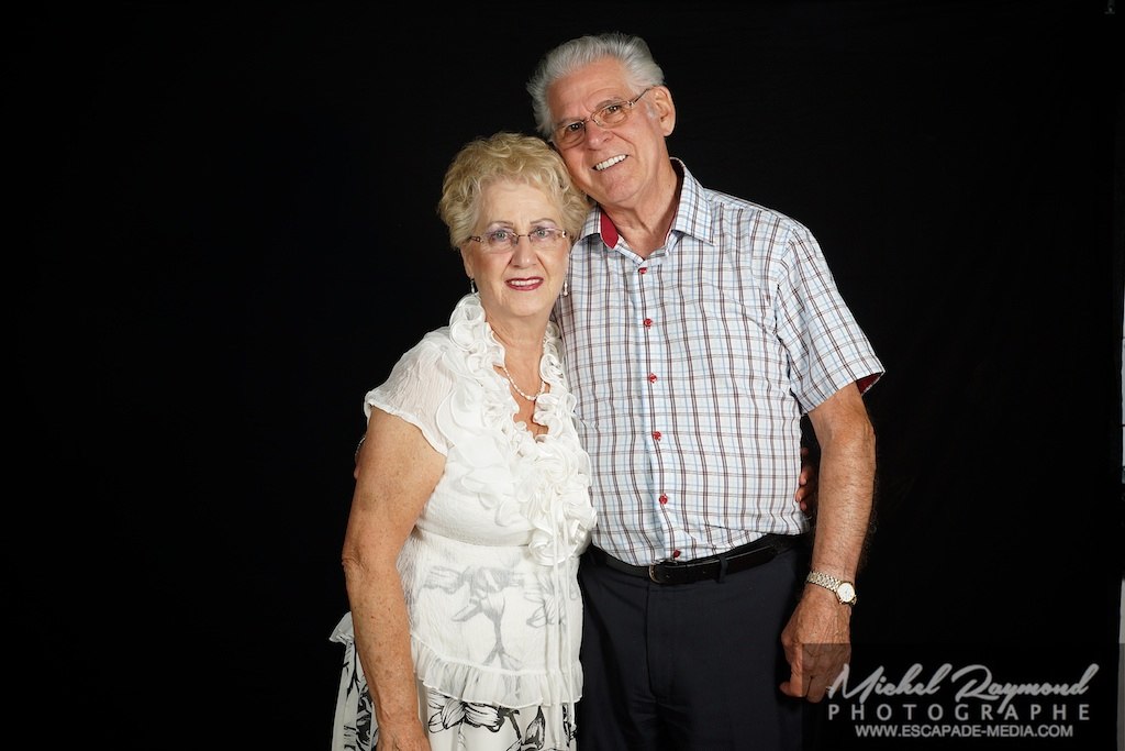 photo studio avec grand parent